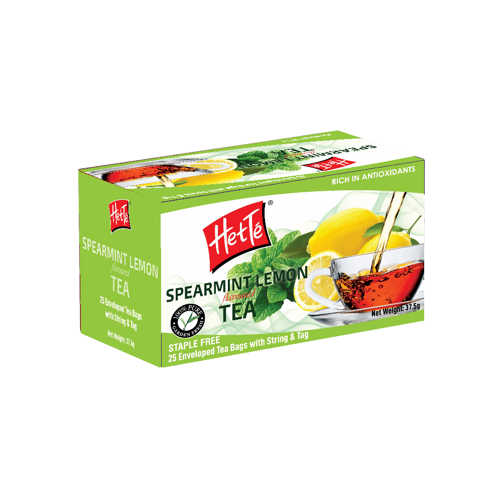 Spearmint lemon Flavoured Tea - Millennium Teas